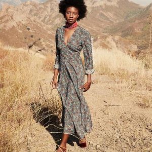 Doen Charleston dress in Navy Ladybird Floral